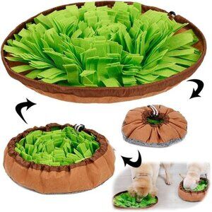 Pet Snuffle Mat for Dogs, Interactive Feed Game for Boredom, Encourages Foraging